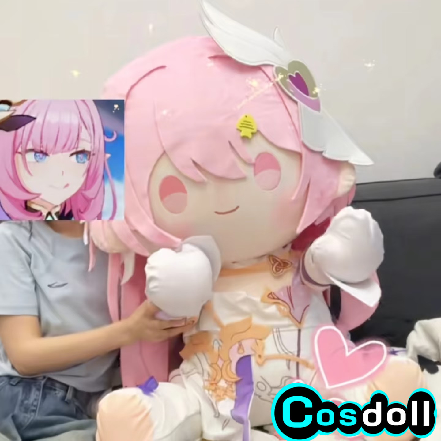 Kids Toys Doll - 80 centimetri Honkai Impact 3 Elysia