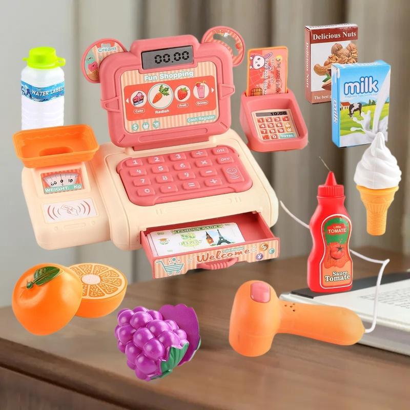 Kids Toys Shop - Set di giocattoli per cassiere per