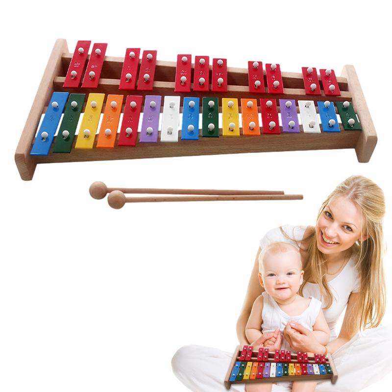 Kids Toys Xylophone - 27 note Xilofono Campana a mano