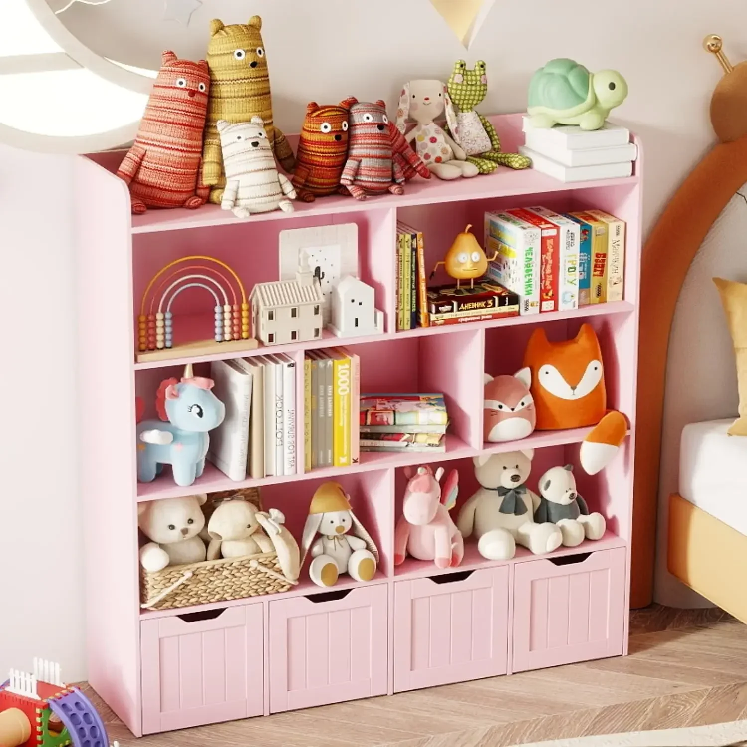 Kids Toys Drawers - Mobile Contenitore per Giocattoli per Bambini