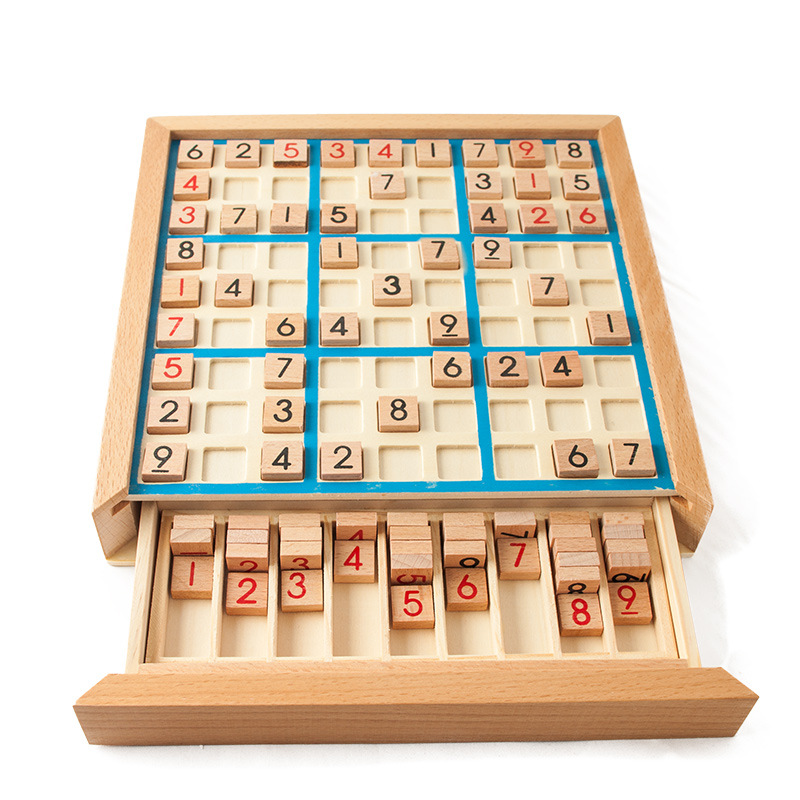 Kids Toys Drawers - Gioco da tavolo Sudoku con piastrelle