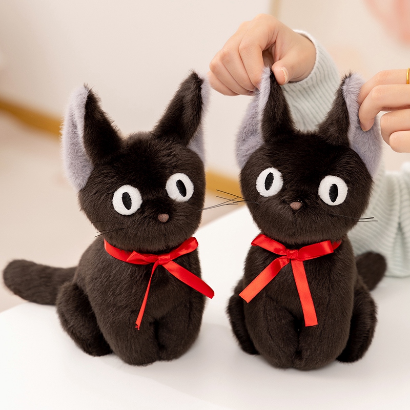Kids Toys Jiji - Nuovo Peluche Gatto Nero Strega Kawaii,