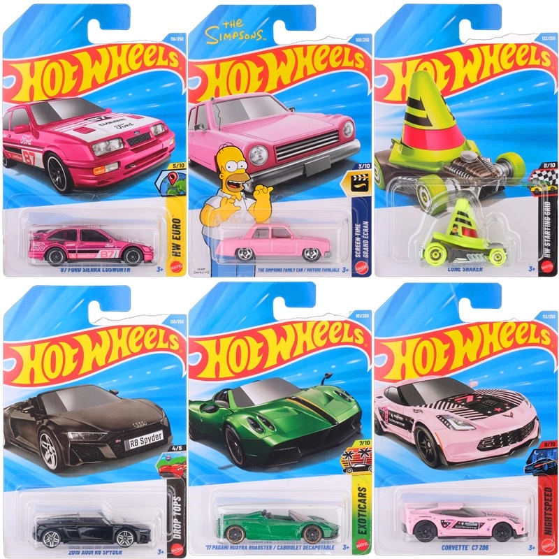 Hot Wheels Car Mainline - Hot Wheels Serie Mainline 1/64 E