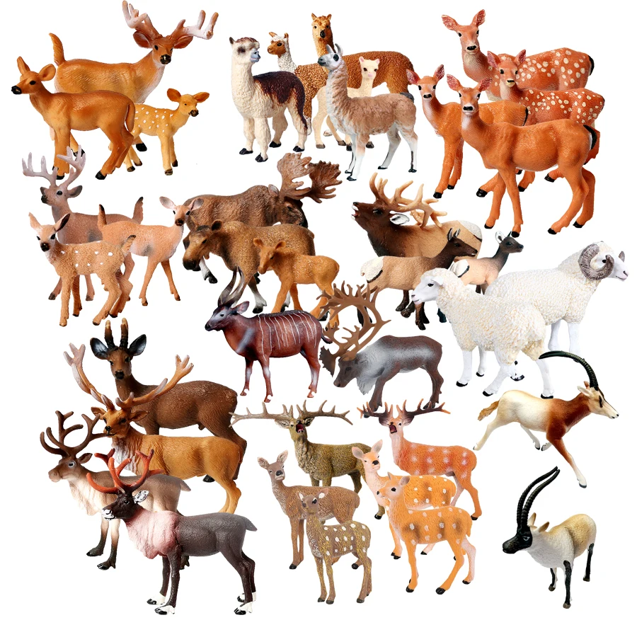 Kids Toys Under 100 - Animali giocattolo Figure Renna di Natale
