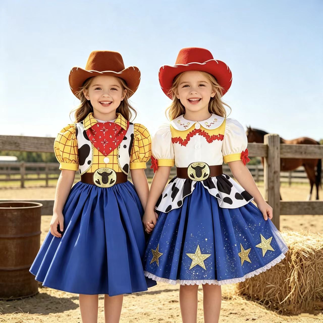 Kids Toys Set - Nuovo Vestito da Cowboy con Stampa