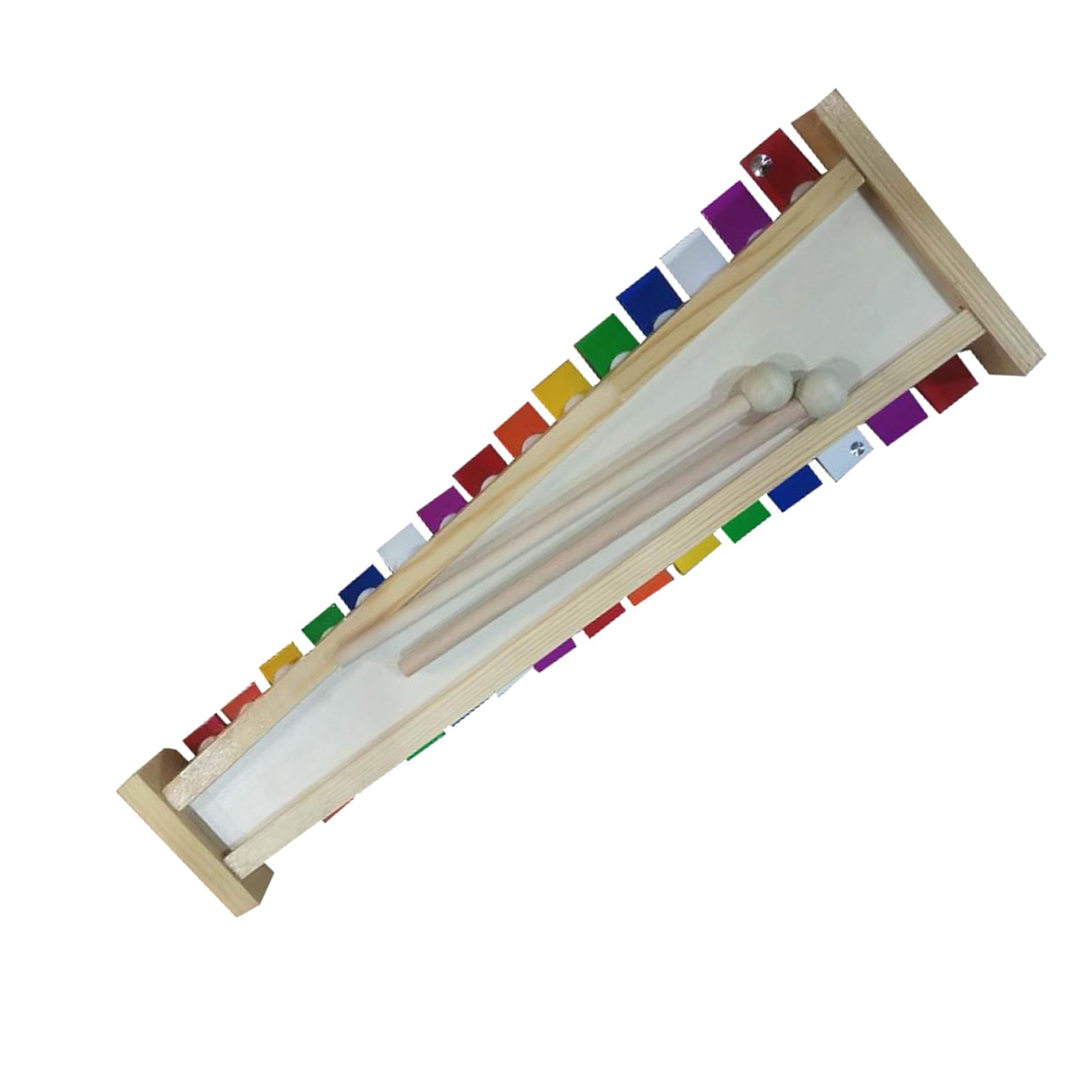 Kids Toys Xylophone - Xilofono a 15 Tasti con Campanelli,