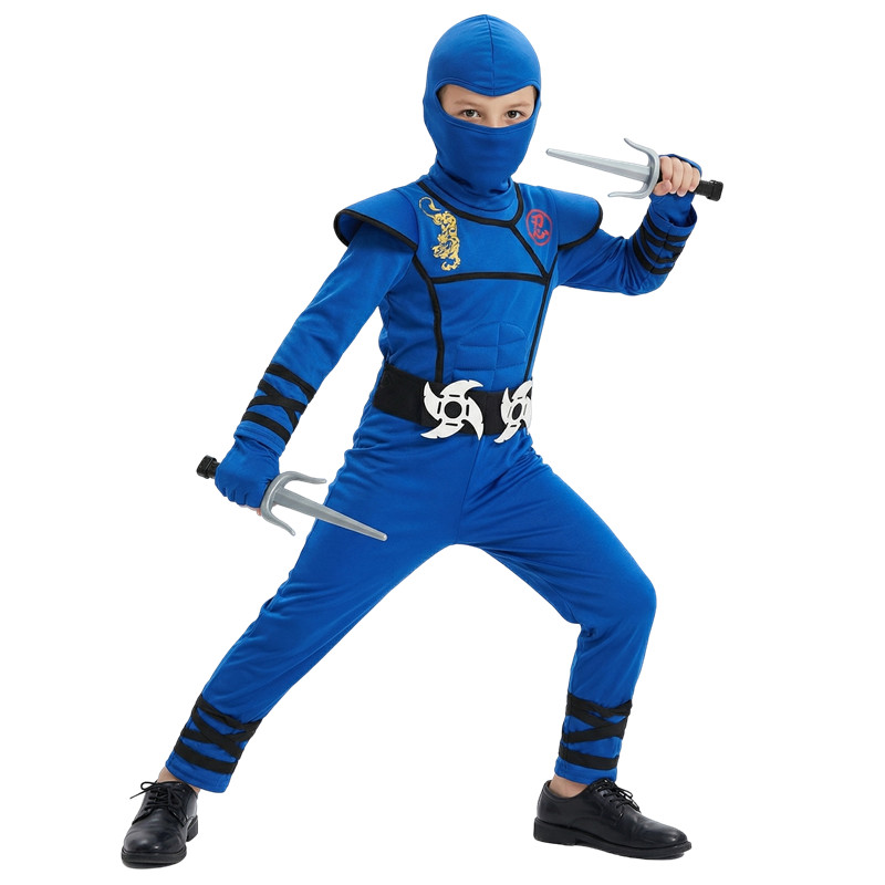 Costume da ninja nero e blu pe - Kids Toys Set recensione e prezzo