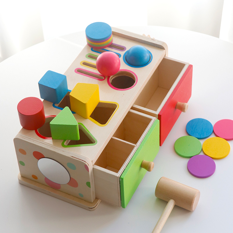 Giocattolo Montessori in Legno - Kids Toys Drawers recensione e prezzo