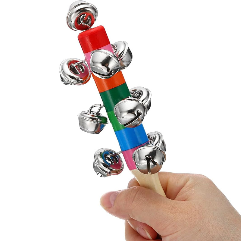 5PCS Jingle in legno Campane a - Kids Toys Xylophone recensione e prezzo