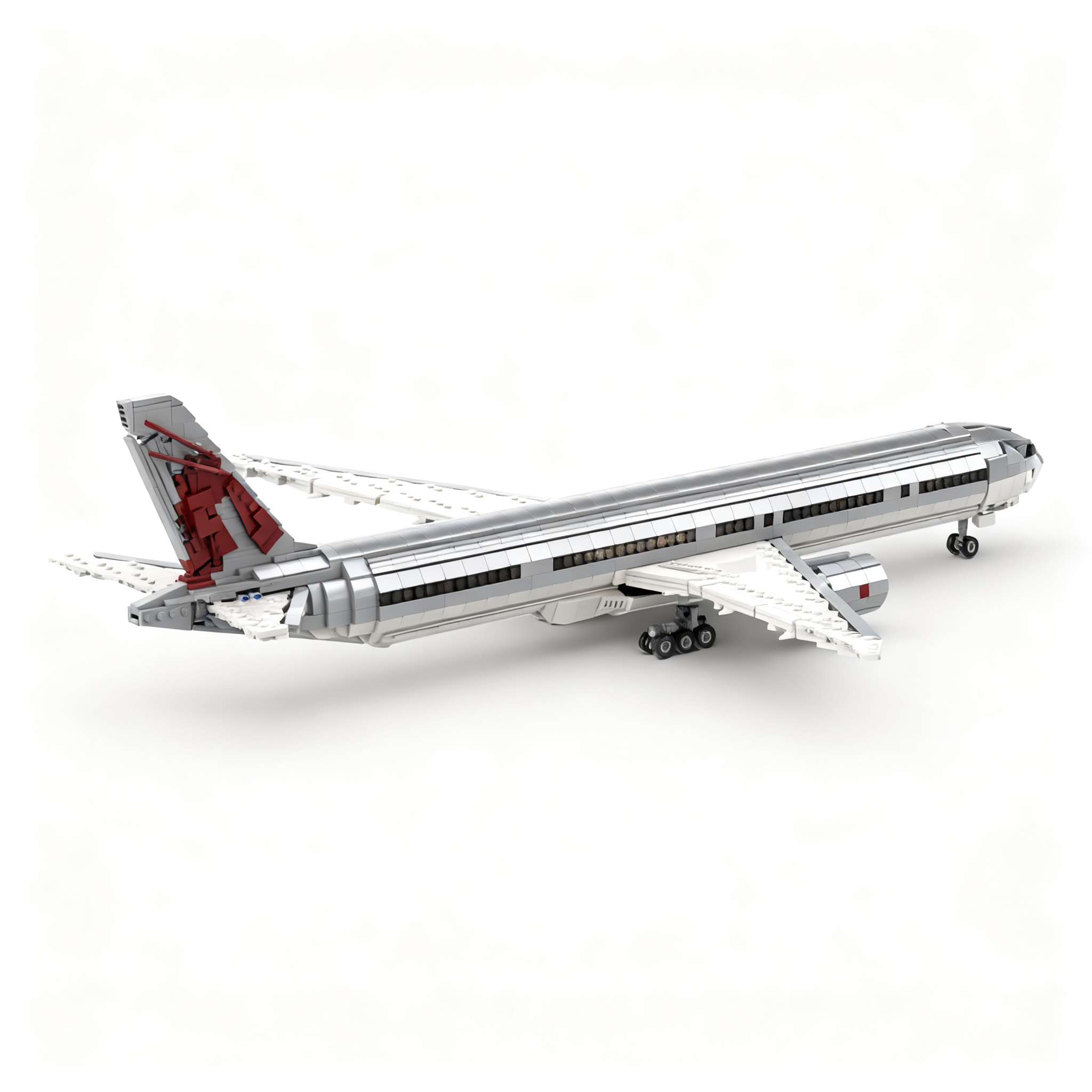 2171 Pezzi MOC Boeing 300ER Qa - Kids Toys Qatar recensione e prezzo