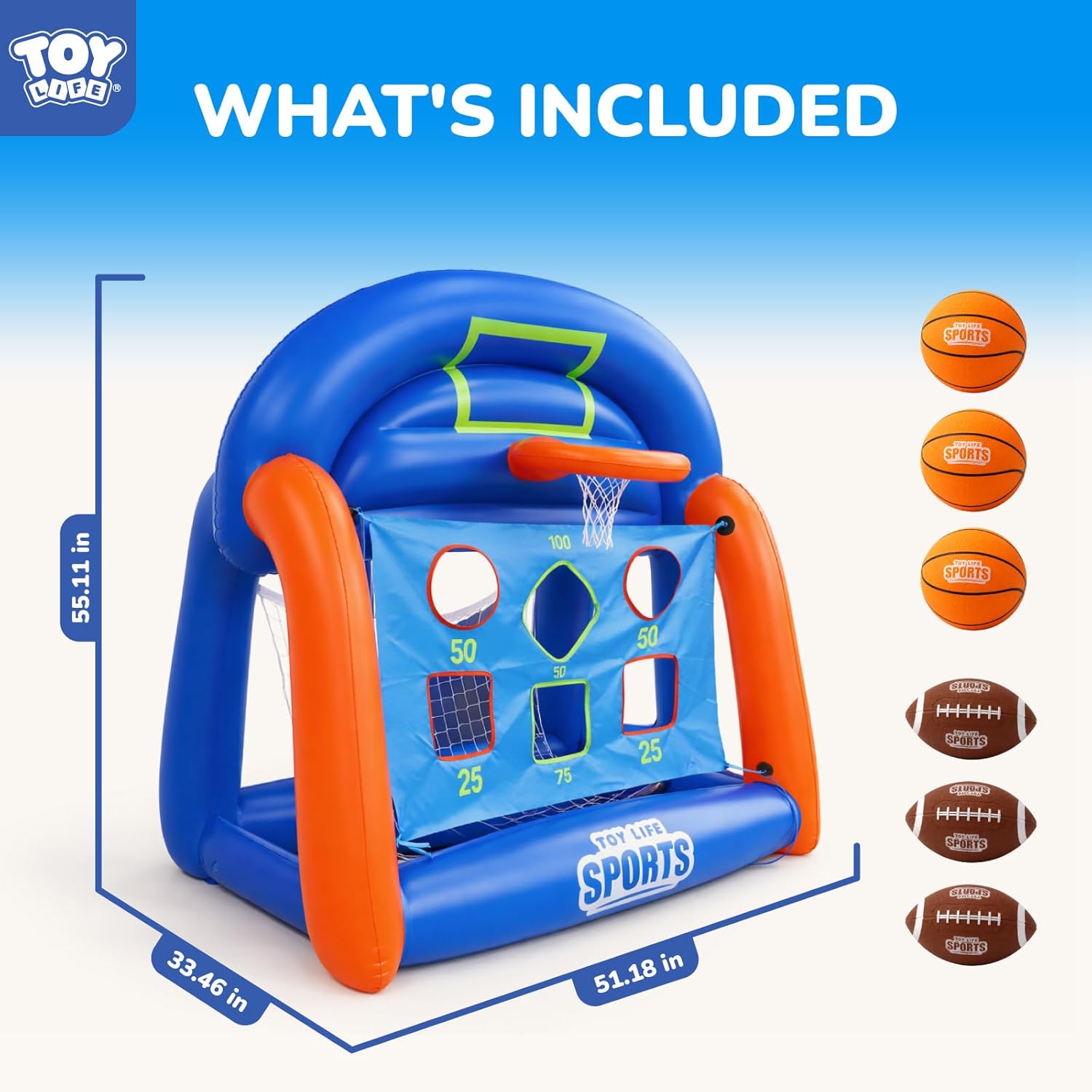 Giochi Gonfiabili Multisport p - Kids Toys Set recensione e prezzo
