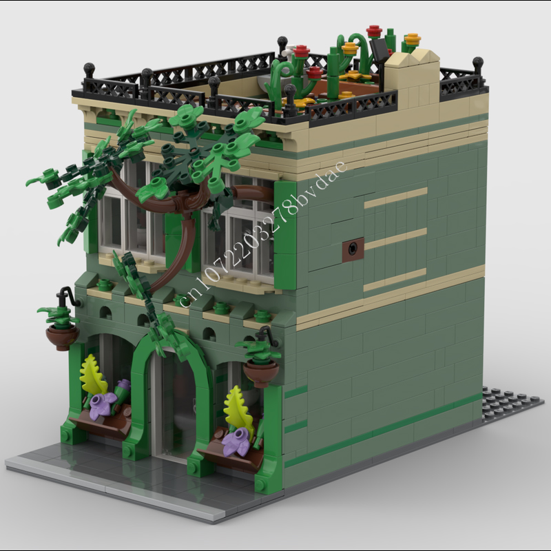 1098PCS Plant Shop MOC streetv - Kids Toys Shop recensione e prezzo