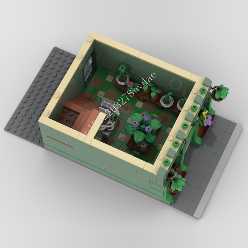 1098PCS Plant Shop MOC streetv - Kids Toys Shop recensione e prezzo