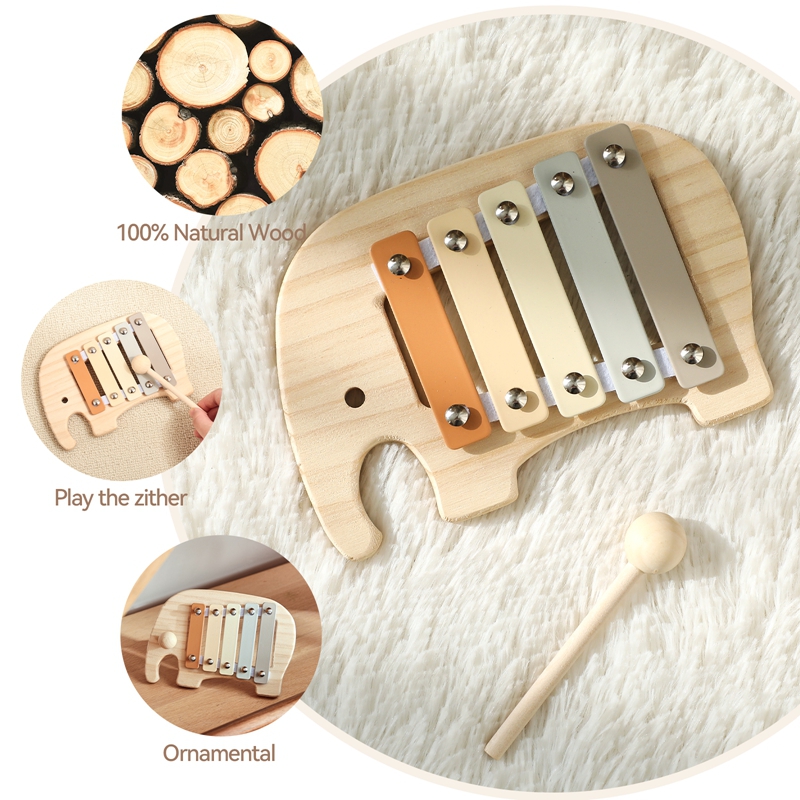 Montessori Legno 5 Toni Multic - Kids Toys Xylophone recensione e prezzo