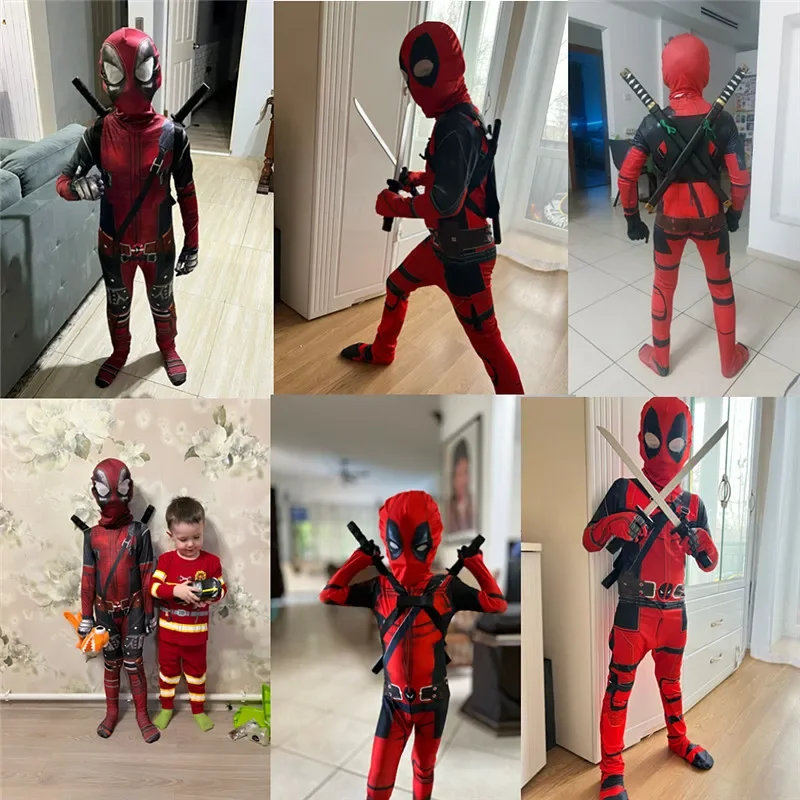 Costume da Deadpool per Bambin - Kids Toys Set recensione e prezzo