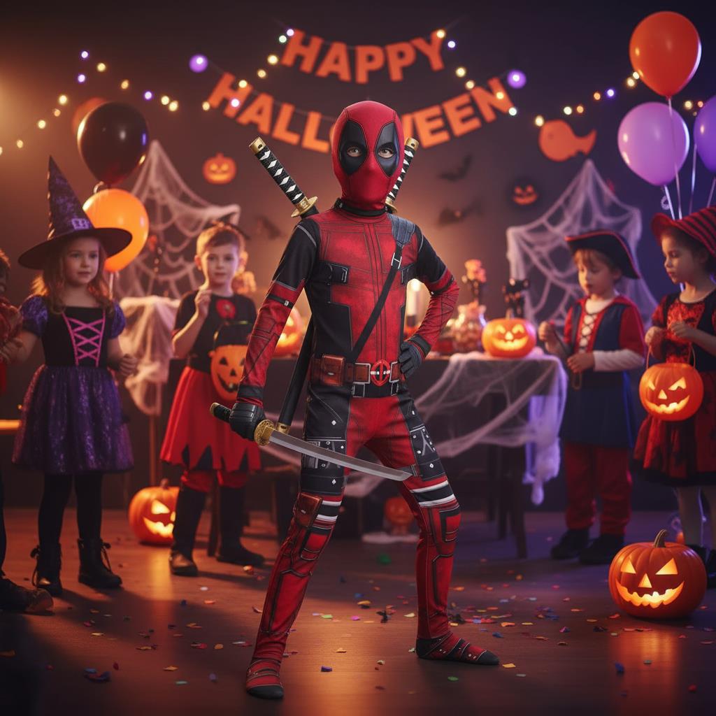 Costume da Deadpool per Bambin - Kids Toys Set recensione e prezzo