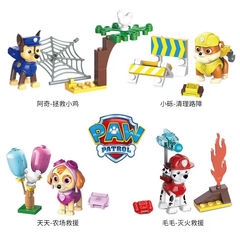 PAW Patrol Blind Box Building  - Kids Toys Under 100 recensione e prezzo