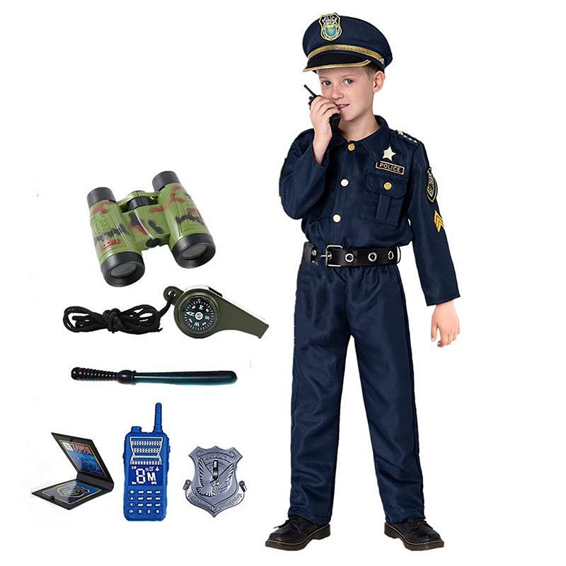 Costume da ufficiale di polizi - Kids Toys Set recensione e prezzo