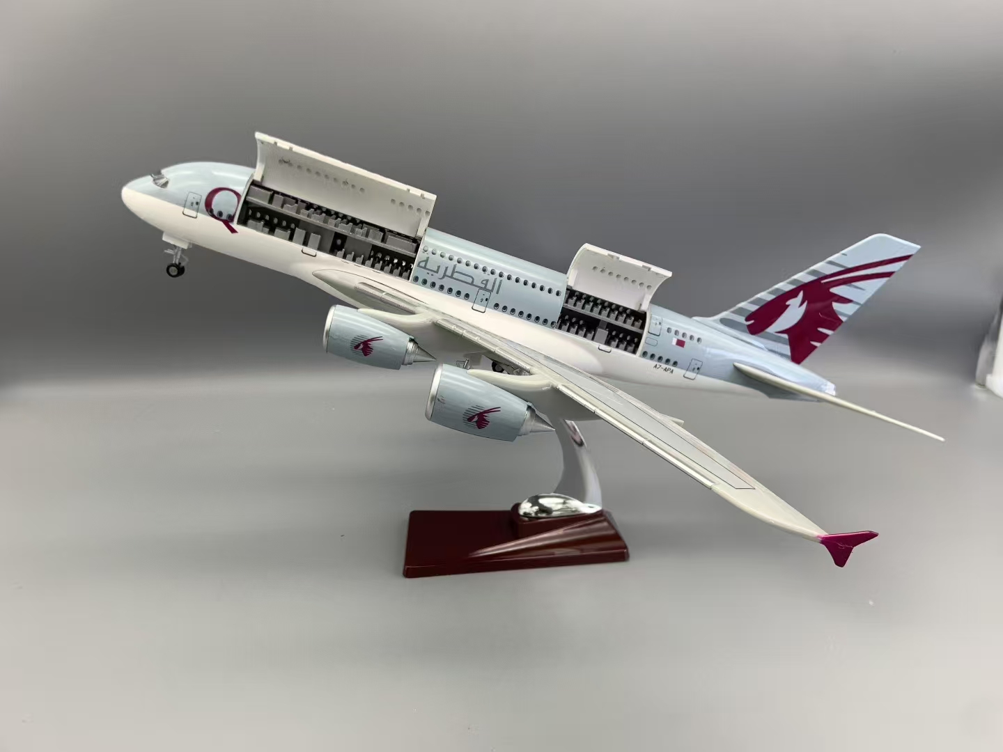 NUOVO A380 Qatar Airways Model - Kids Toys Qatar recensione e prezzo