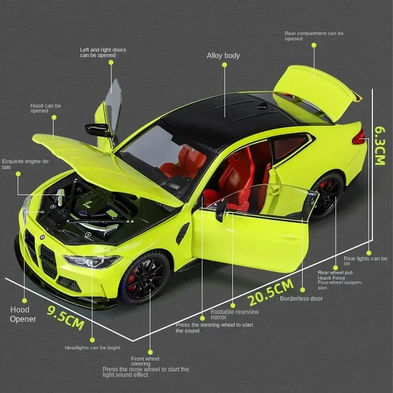 Lega in scala 1:24 BMW M4 mode - Kids Toys Under 100 recensione e prezzo
